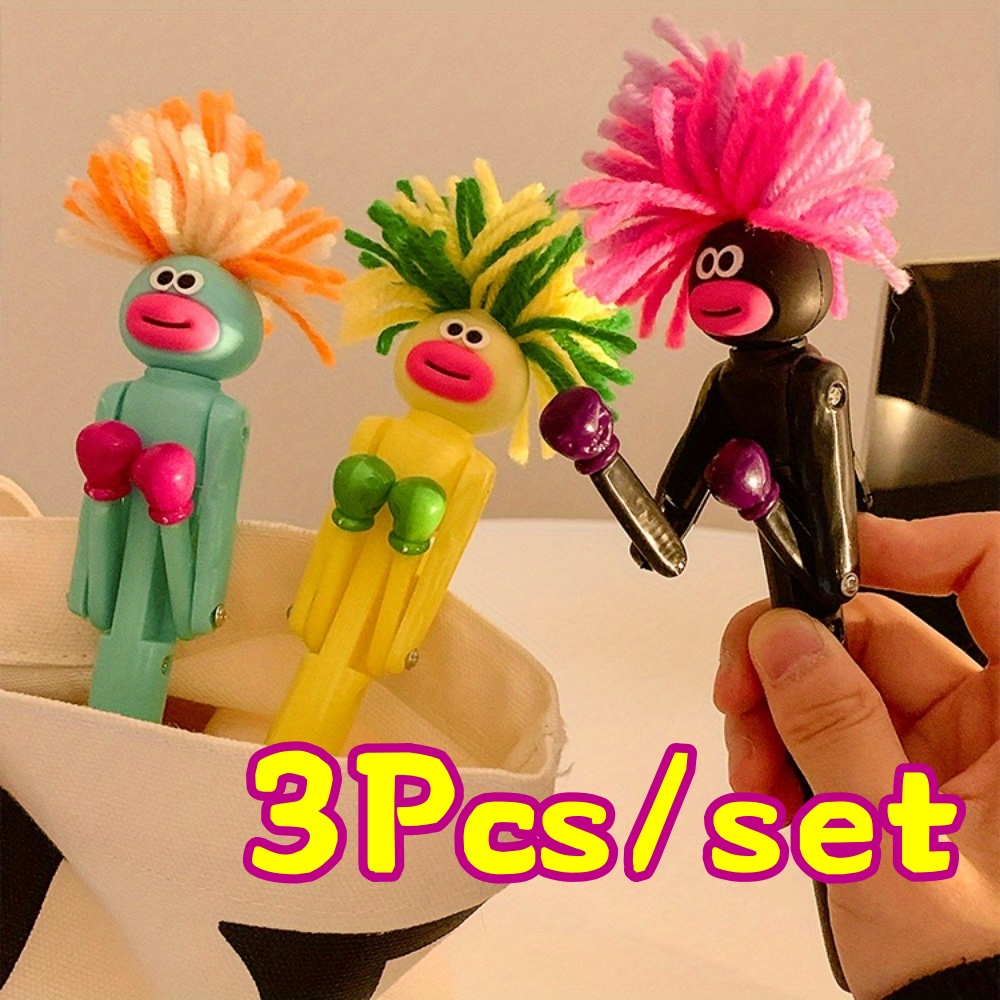 Cool Office Tech Gadgets - Bokspen 3 stuks grappig stress speelgoed