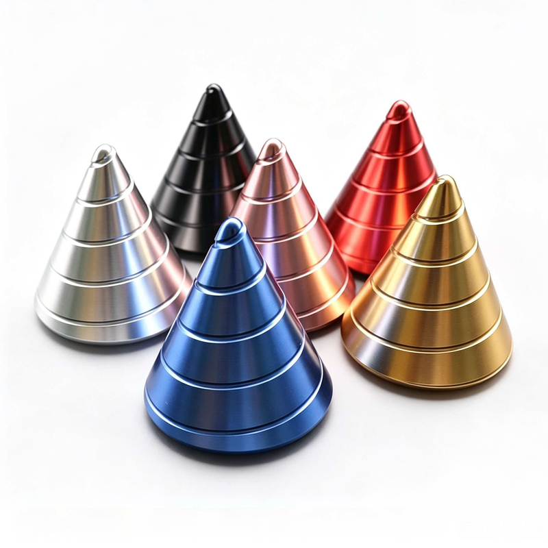 Cool Office Tech Gadgets - Spiraalvormige kegel optische illusie spinner grote