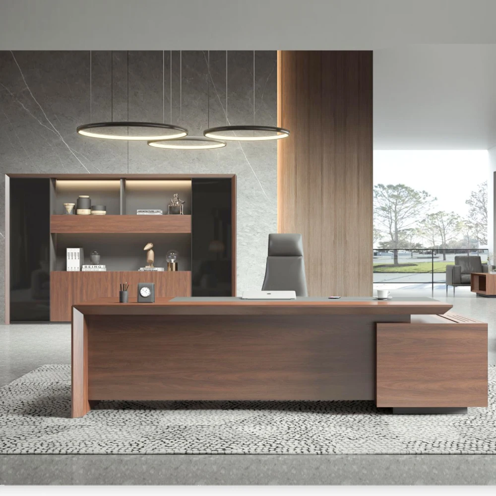 Office Tech Management - 2026 Kantoormeubilair Bureau High Tech Directiebureaus
