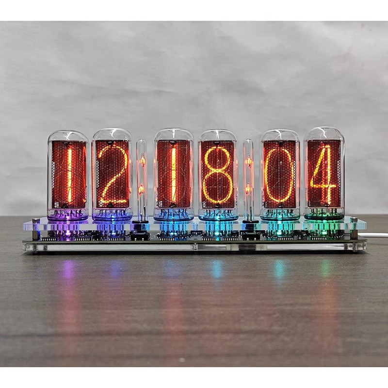 GHXAMP 6-cijferige IN-18 Nixie - Tech Office Youtube recensie en prijs