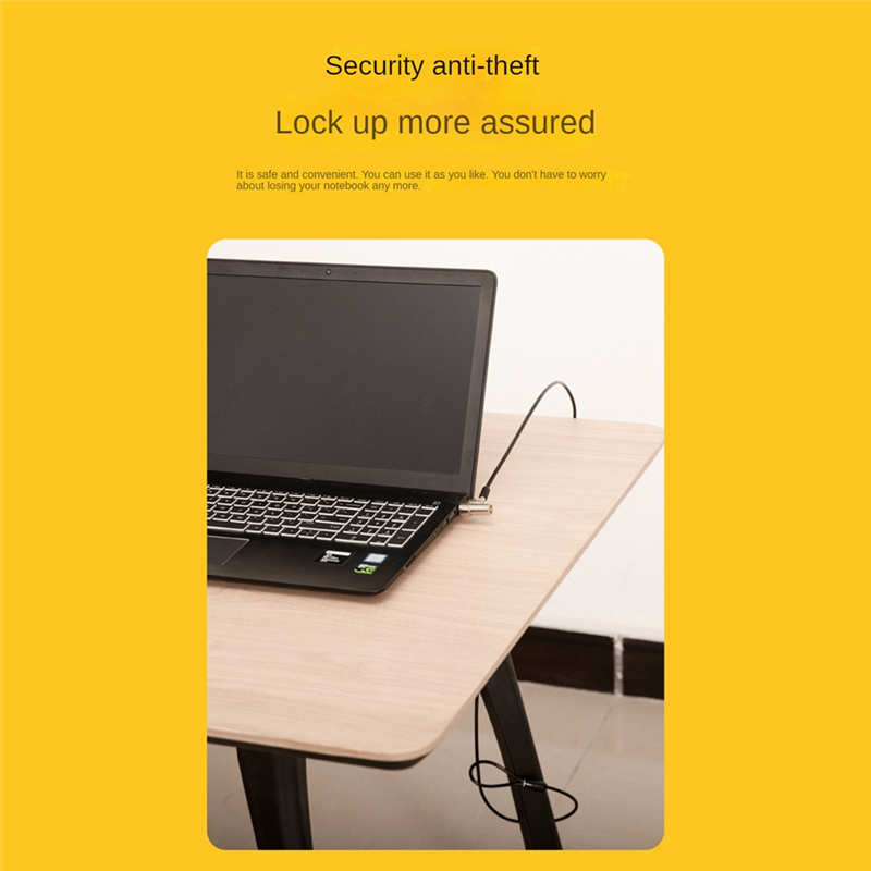 Computerslot Laptopslot Geschi - Cable Lock Laptop recensie en prijs