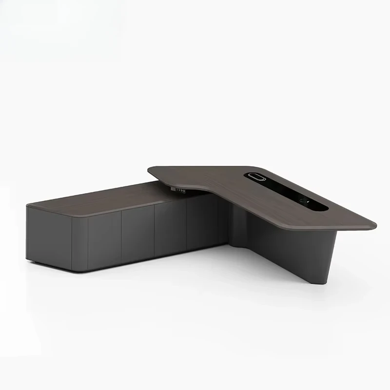 L-vorm met lade Wit Luxe kanto - Office Tech Management recensie en prijs