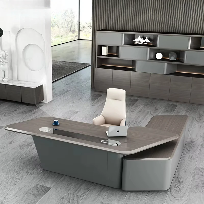 L-vorm met lade Wit Luxe kanto - Office Tech Management recensie en prijs