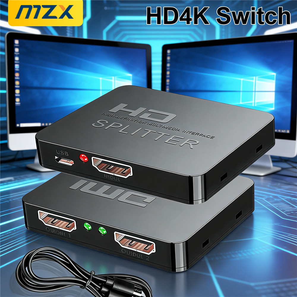 1-in-2-Out 4K Switch Video HDM - Kvm Switch Dual Monitor recensie en prijs