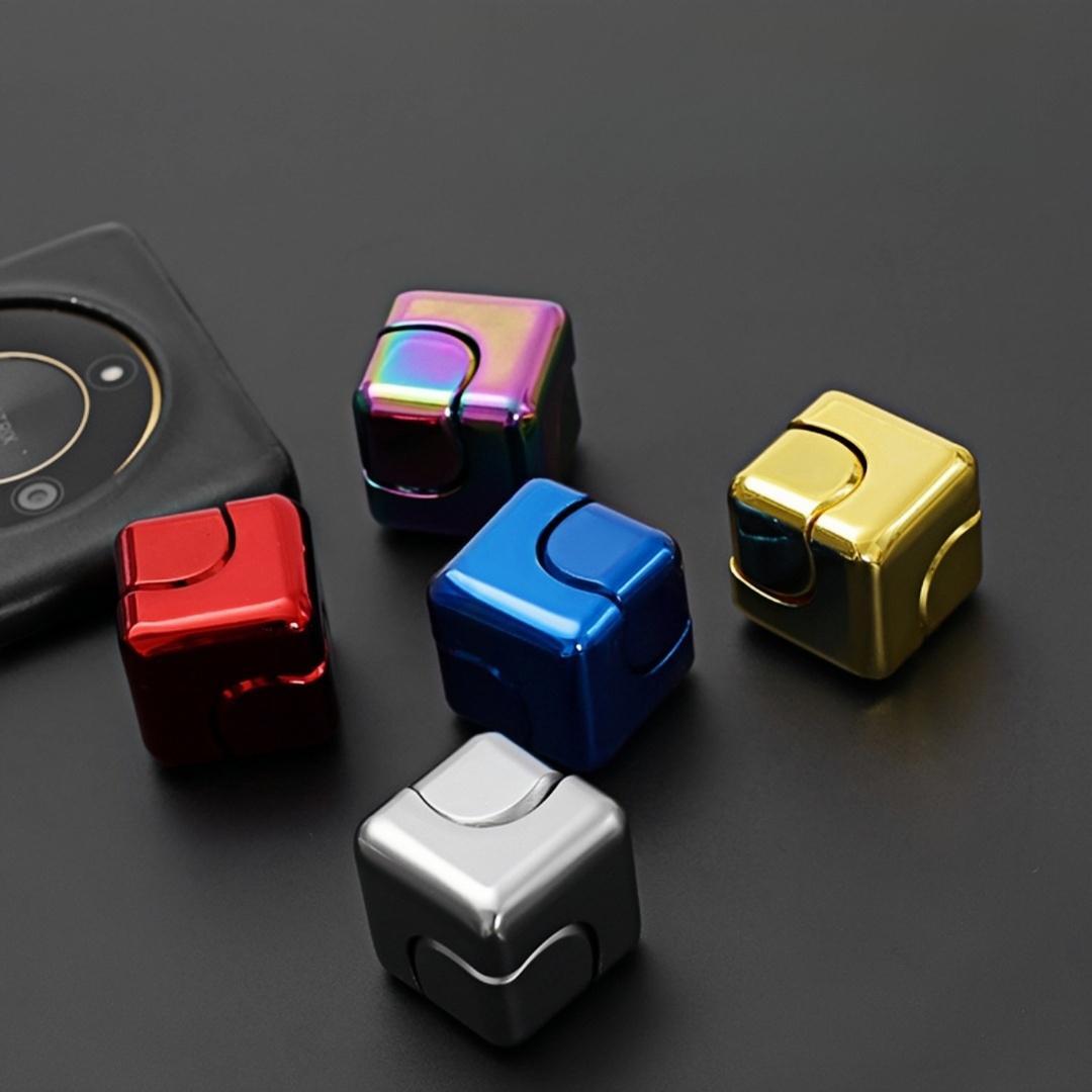 Metalen Fidget Spinner Kubus S - Cool Office Tech Gadgets recensie en prijs