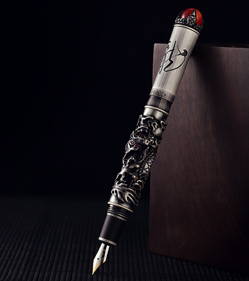 Nieuwe Jinhao Dragon King Vulp - Office Tech Typing recensie en prijs