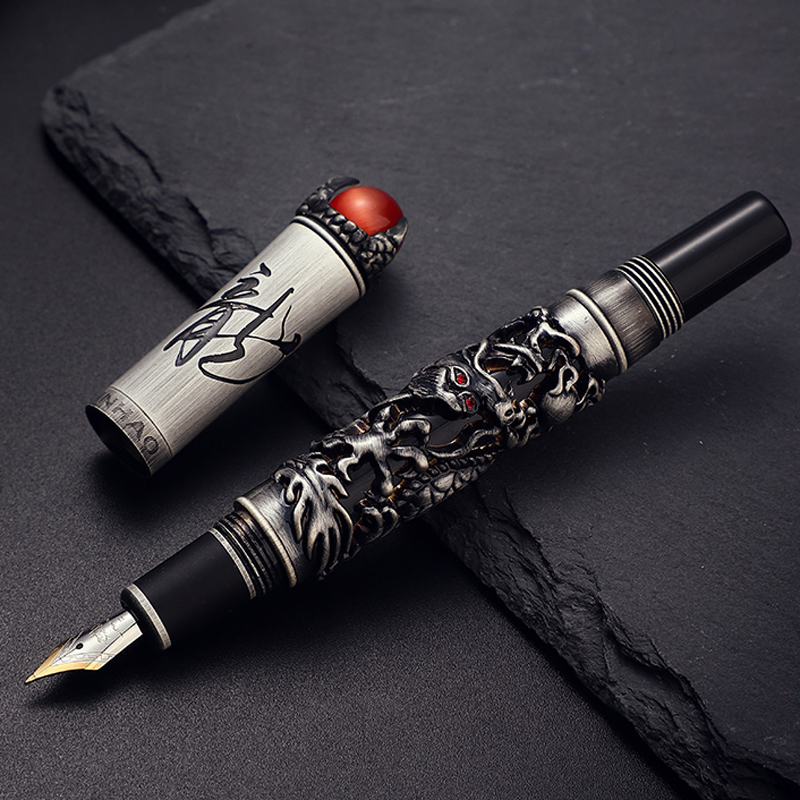 Nieuwe Jinhao Dragon King Vulp - Office Tech Typing recensie en prijs
