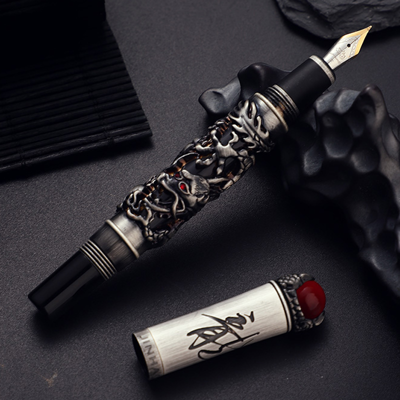 Nieuwe Jinhao Dragon King Vulp - Office Tech Typing recensie en prijs