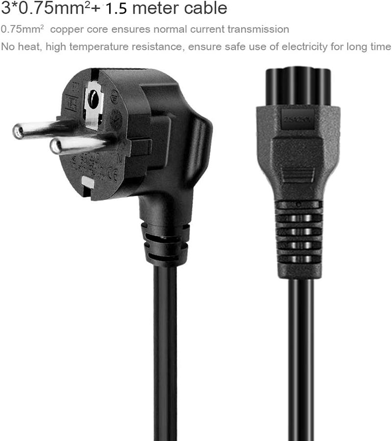 1.5M EU Universele Laptop 3-pi - Cable Lock Laptop recensie en prijs