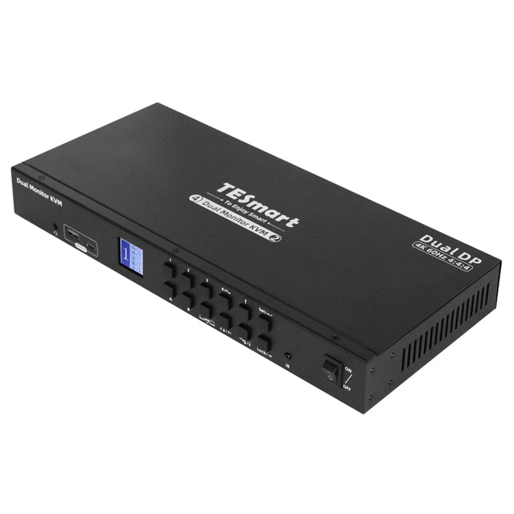 4-poorts dubbele monitor KVM-s - Kvm Switch Dual Monitor recensie en prijs