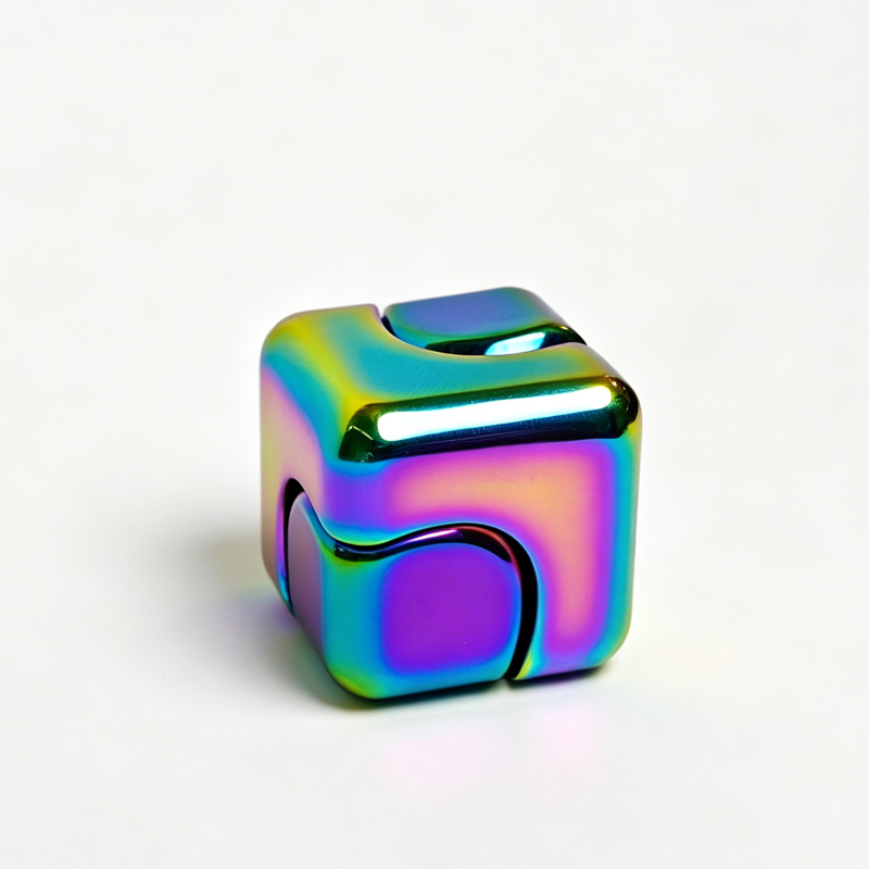 Vierkante dobbelstenen Metaal  - Cool Office Tech Gadgets recensie en prijs