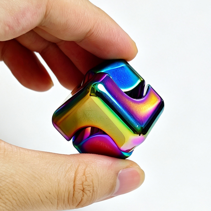 Vierkante dobbelstenen Metaal  - Cool Office Tech Gadgets recensie en prijs