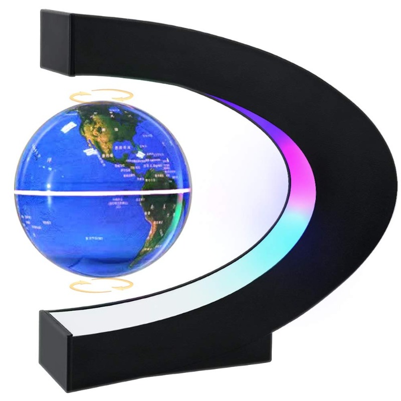 Magnetisch zwevende globe LED  - Cool Office Tech Gadgets recensie en prijs